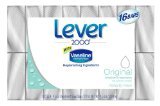 Lever 2000 Moisturizing Bar, Perfectly Fresh - Sixteen 4.5oz. Bars
