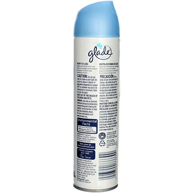 Glade Aerosol Air Freshener, Powder Fresh, 8 Ounce (Pack of 6)