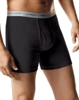 Hanes Men's TAGLESS Boxer Brief with Comfort Flex® Waistband 6-Pack (Includes 1 Free Bonus Boxer Brief)