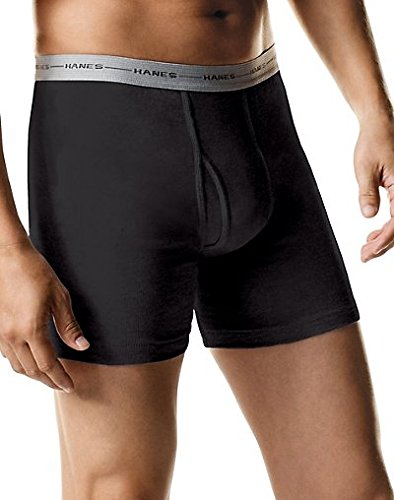 Hanes Men's TAGLESS Boxer Brief with Comfort Flex® Waistband 6-Pack (Includes 1 Free Bonus Boxer Brief)