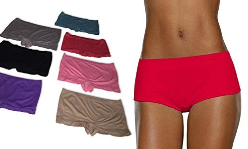 Fruit of the Loom Womens 6-Pack Cotton Shorties - Assorted Solids 6DSHTAS (9 / 2XL (Hips 44-45))