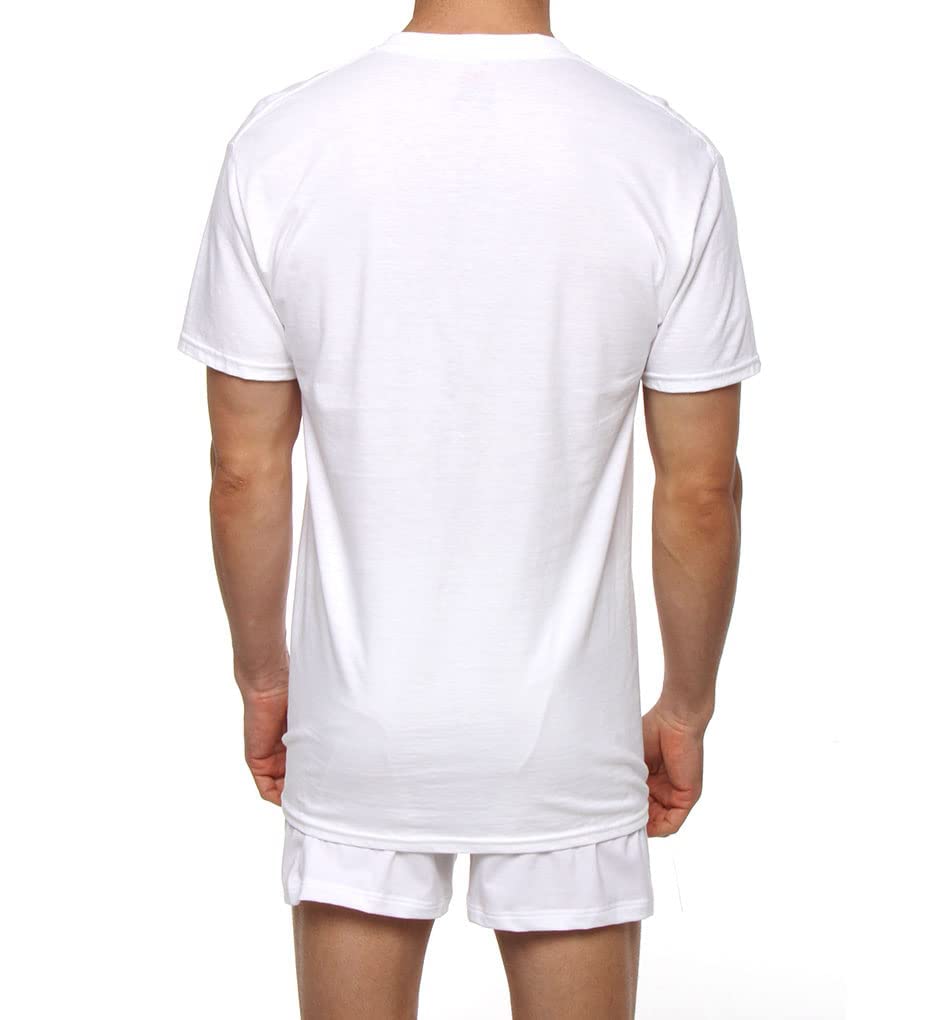 Hanes Men's Classics ComfortSoft Tagless Tees, (3-Pack) White, XX-Large