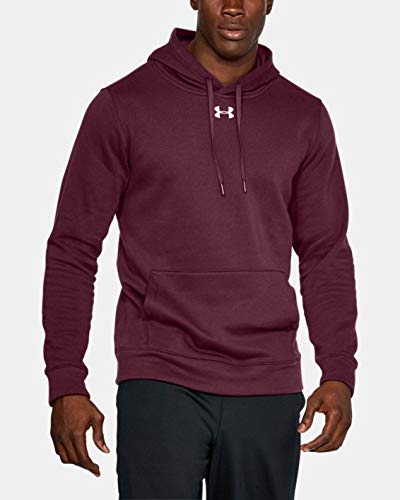 Under Armour Men's UA Hustle Fleece Hoodie XXL Red