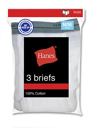 Hanes Boys Brief White