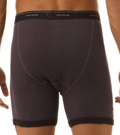 Fruit of the Loom 4-Pack Ringer Boxer Brief 4rel01c (Large)