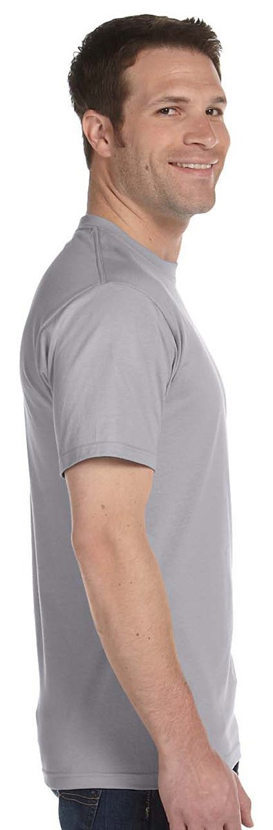Hanes Beefy-T Adult Short-Sleeve T-Shirt 5180 Light Steel 5XL