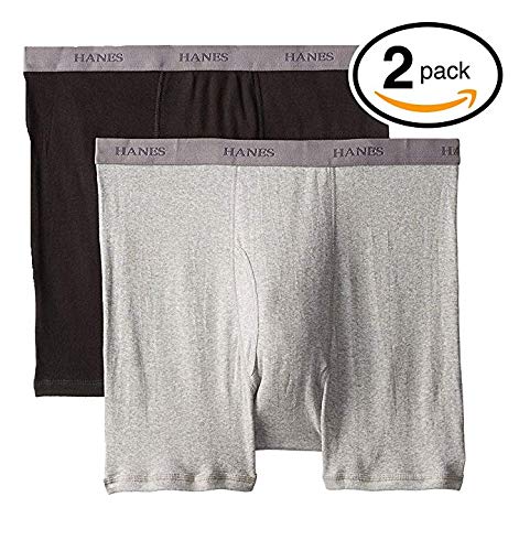 Hanes Ultimate Men's 5-Pack FreshIQ Dyed Boxer Brief 5PACK - XLarge