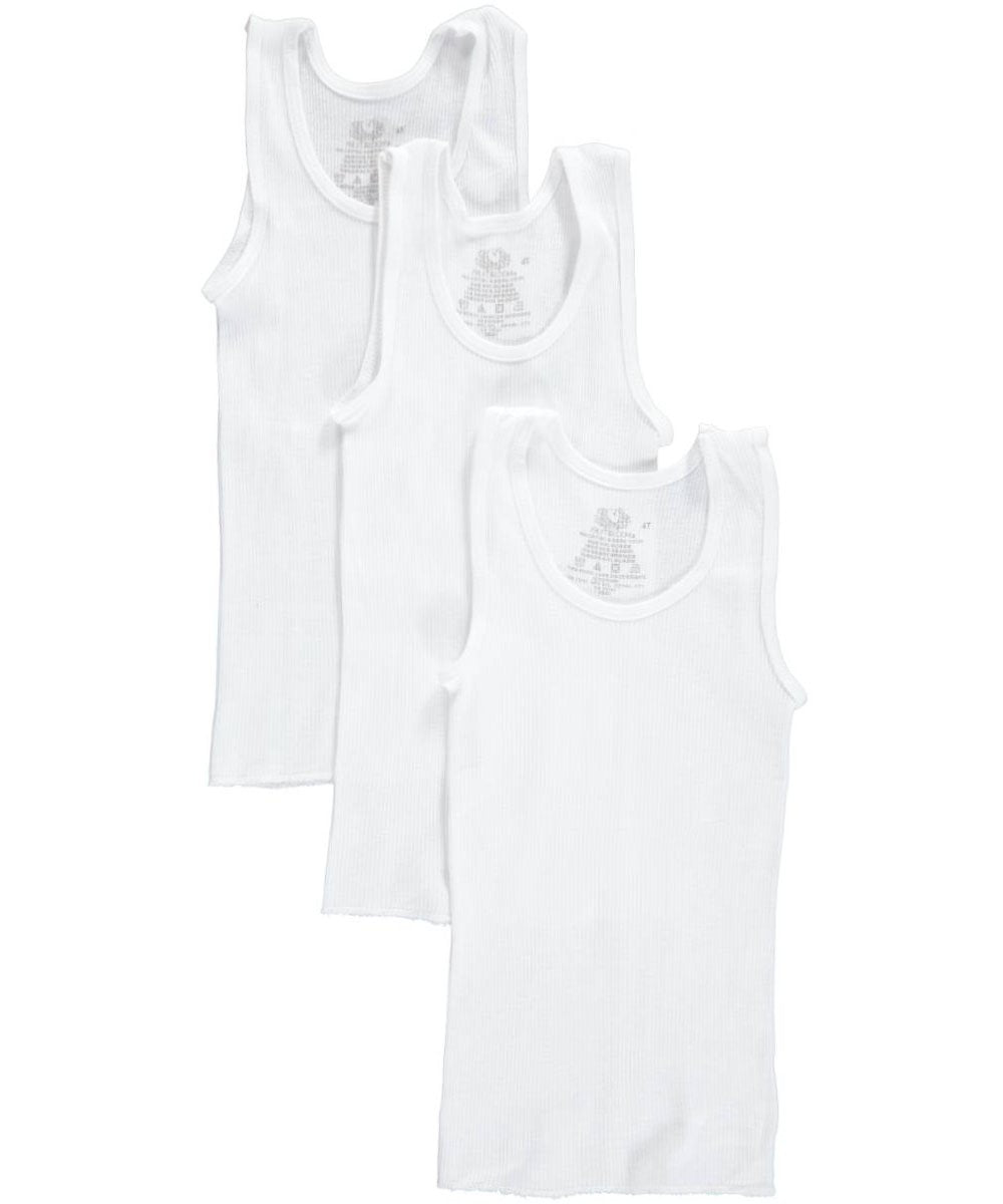 Fruit of the Loom Big Boys' A-shirt, White, size Xlarge
