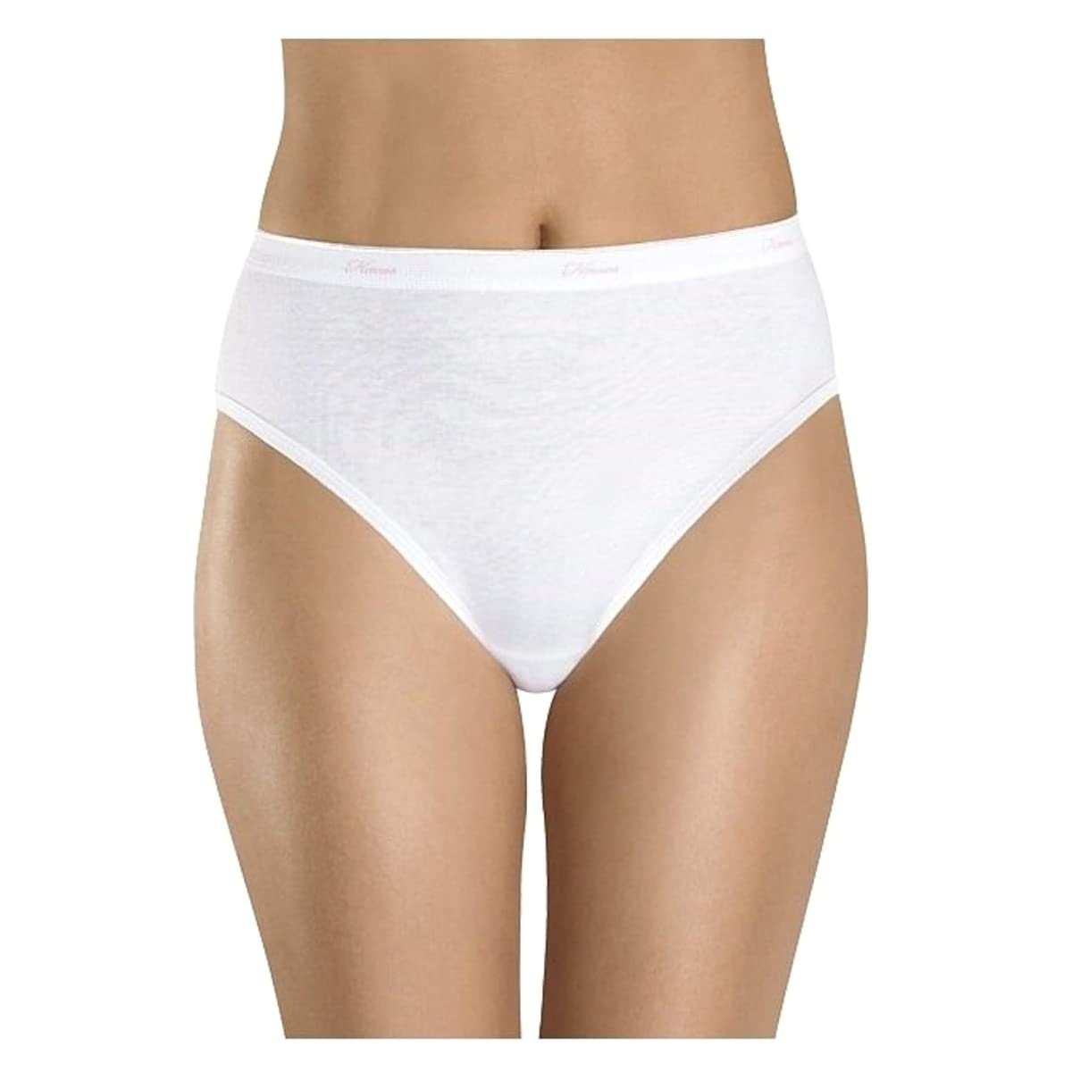 Hanes Women's 7 Pack No Ride Up Comfort Fit Cotton Hi-Cuts-10