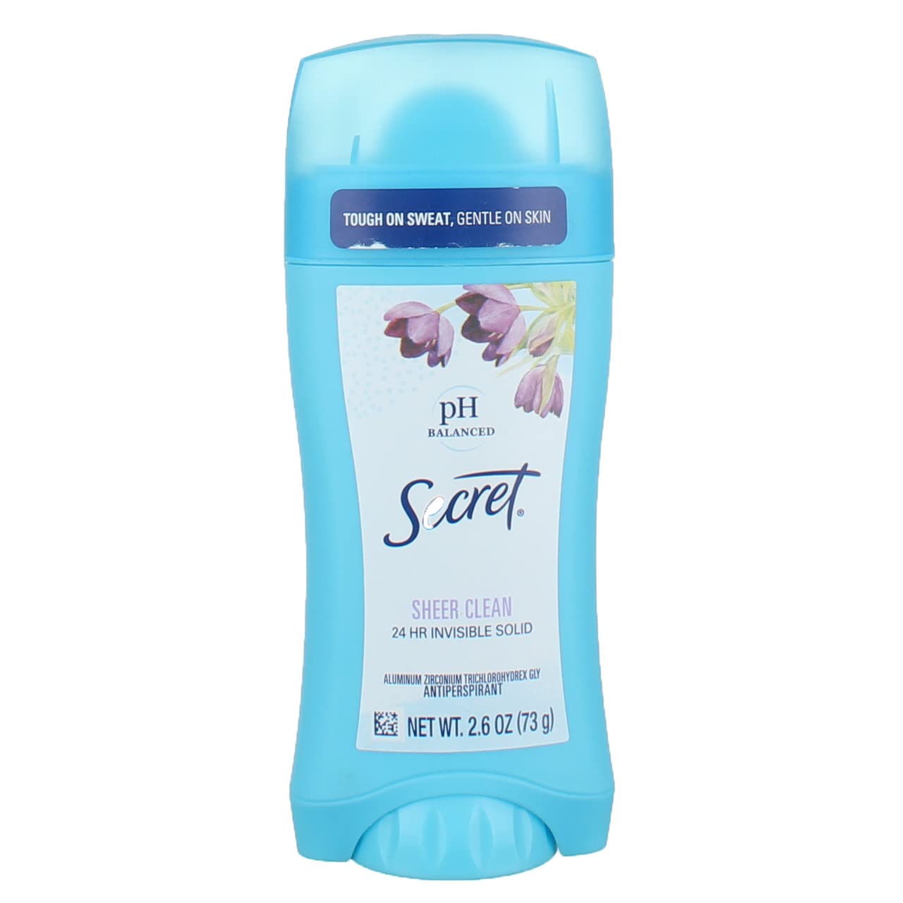 Secret Original Sheer Clean Scent Women's Invisible Solid Antiperspirant & Deodorant, 6 Count