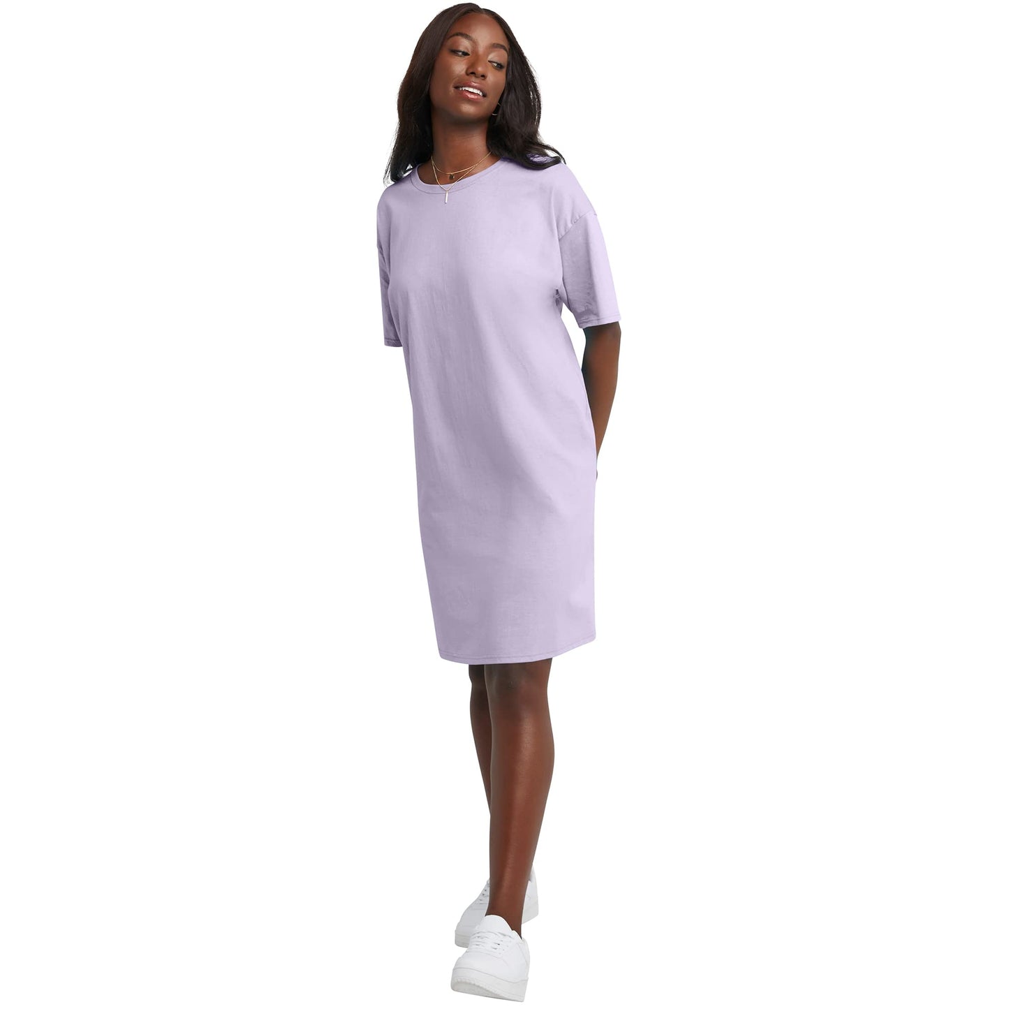 Hanes Women's Wear Around Nightshirt, Denim Blue, One Size