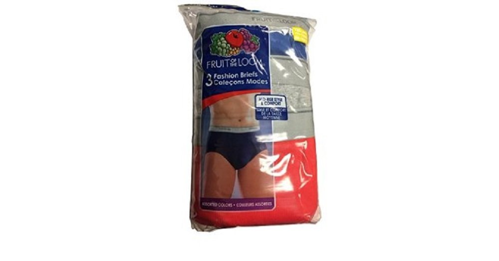 Fruit of the Loom Big Men's 3 Fashion Mid-Rise Brief (3X)