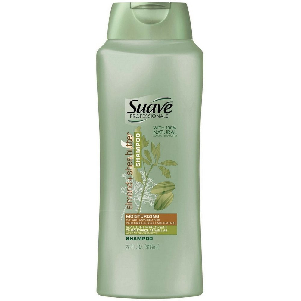 Suave Professionals Almond & Shea Butter Shampoo 28 oz ( Pack of 2)