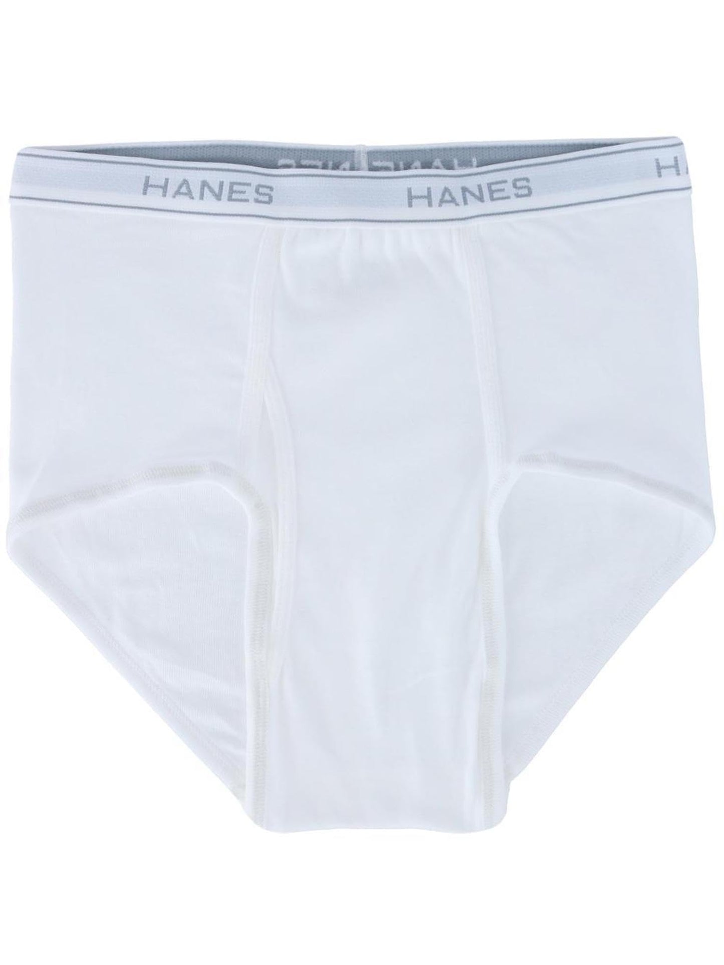 Hanes Men's White Briefs 3 Pack (White - S)