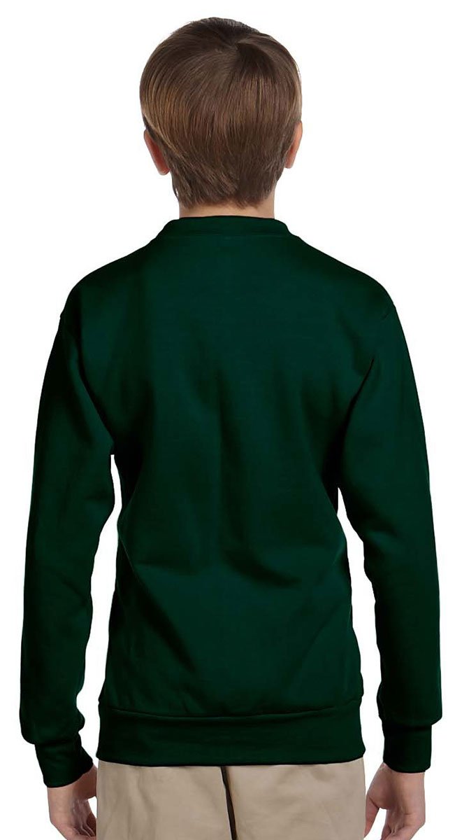 Hanes Boys' Comfortblend Crew 7.8 oz (Set of 3),Deep Royal,US M