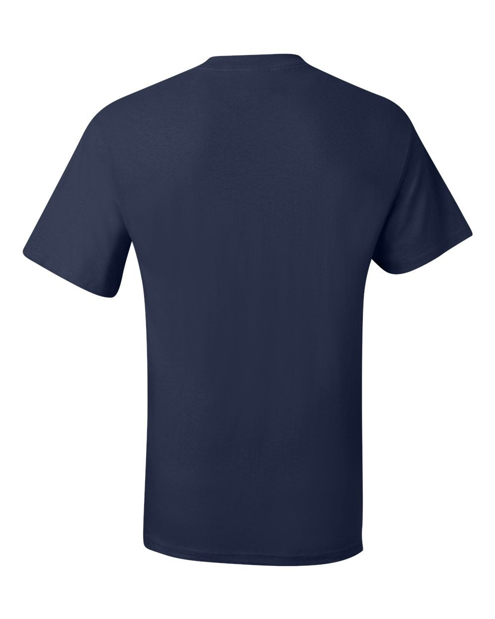 Men's 6.1 oz Hanes BEEFY-T T-Shirt w/Pocket NAVY SIZE 3X