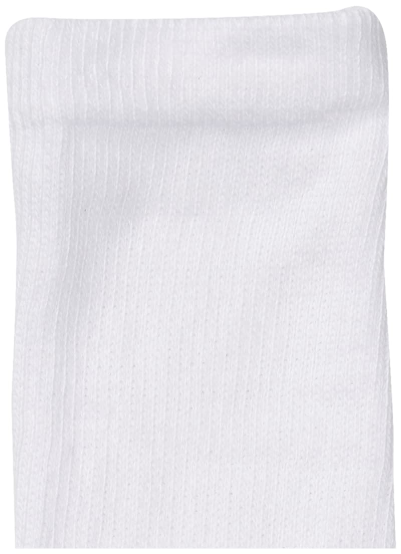 Hanes Men's Active Cool 12-Pack Crew Socks (24 Pairs, Shoe: 6-12 (Normal Size), White)