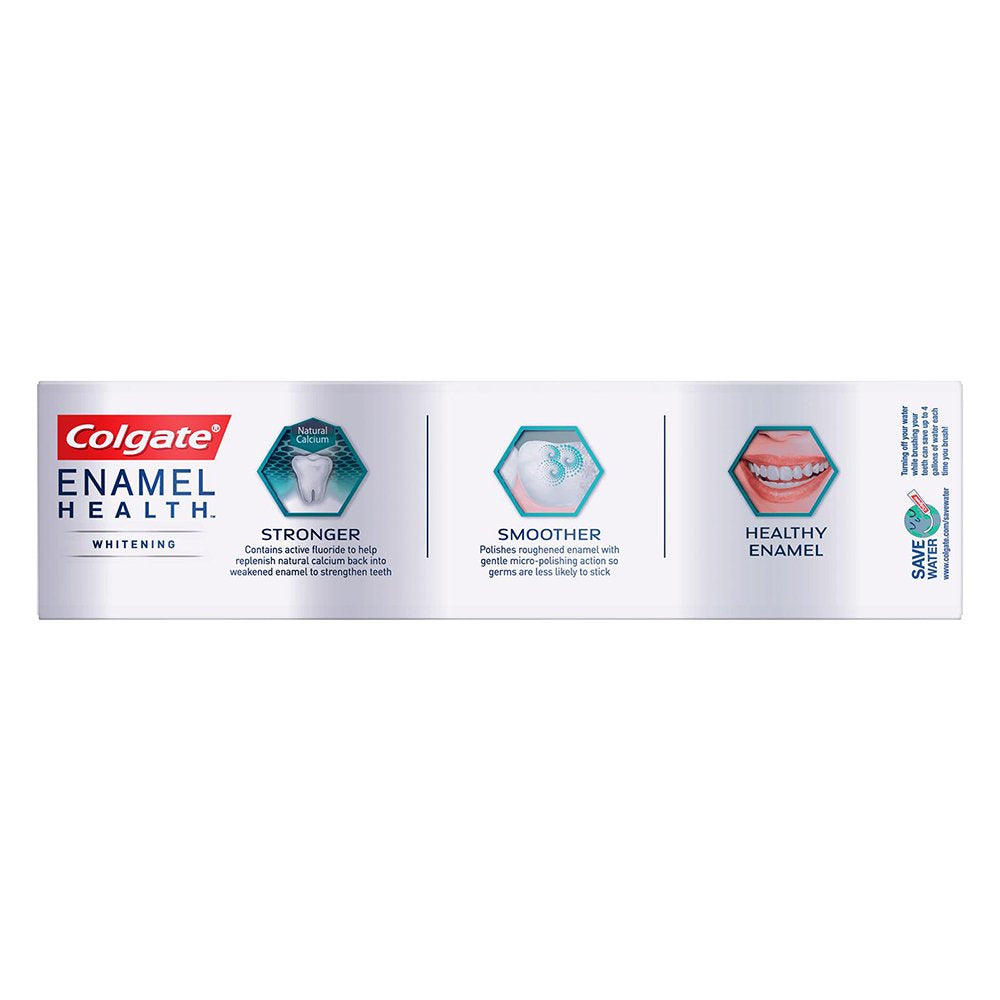 Colgate Enamel Health Whitening Toothpaste, Clean Mint, 6.0 oz