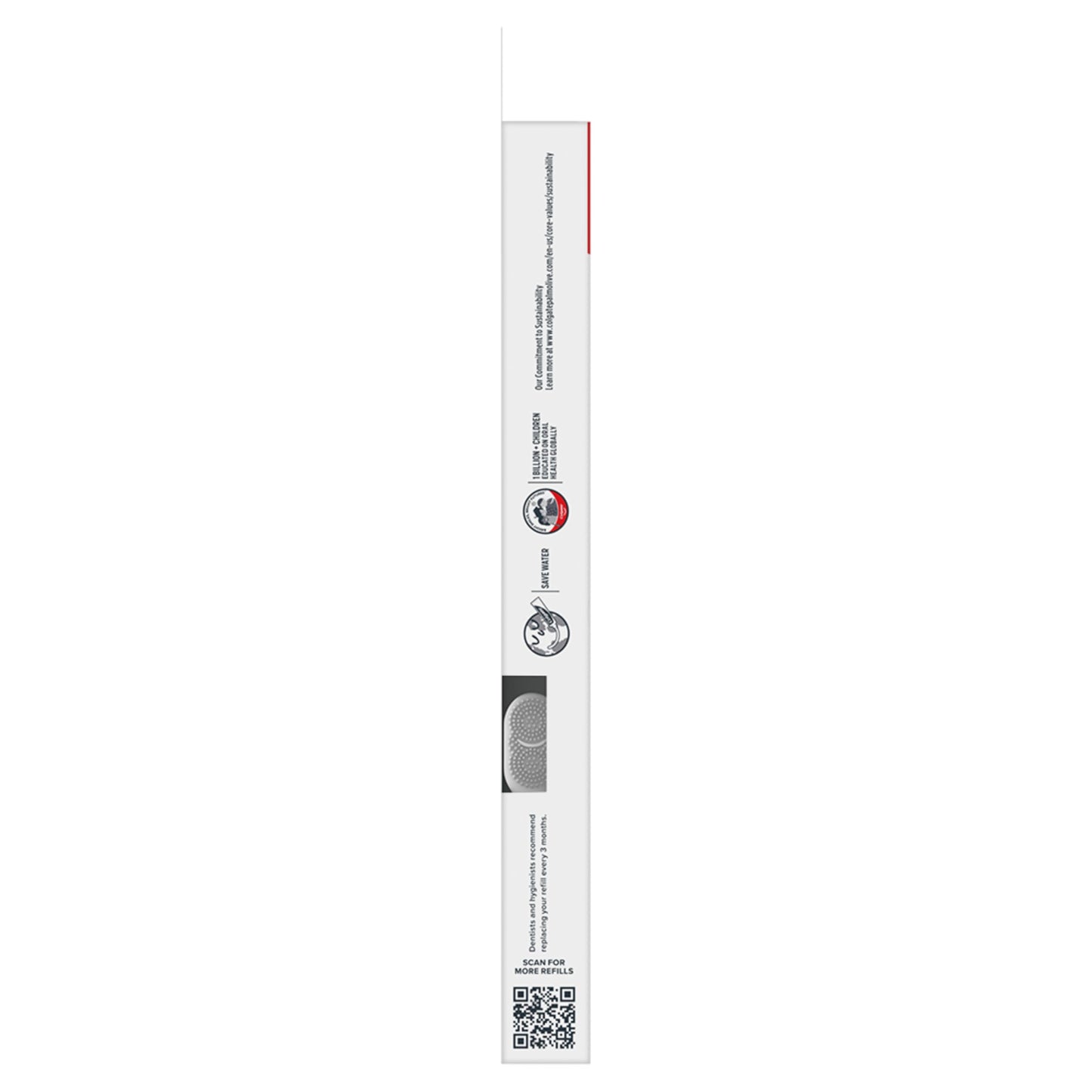 Colgate Total Battery Replacement Toothbrush Heads, 2 Pack