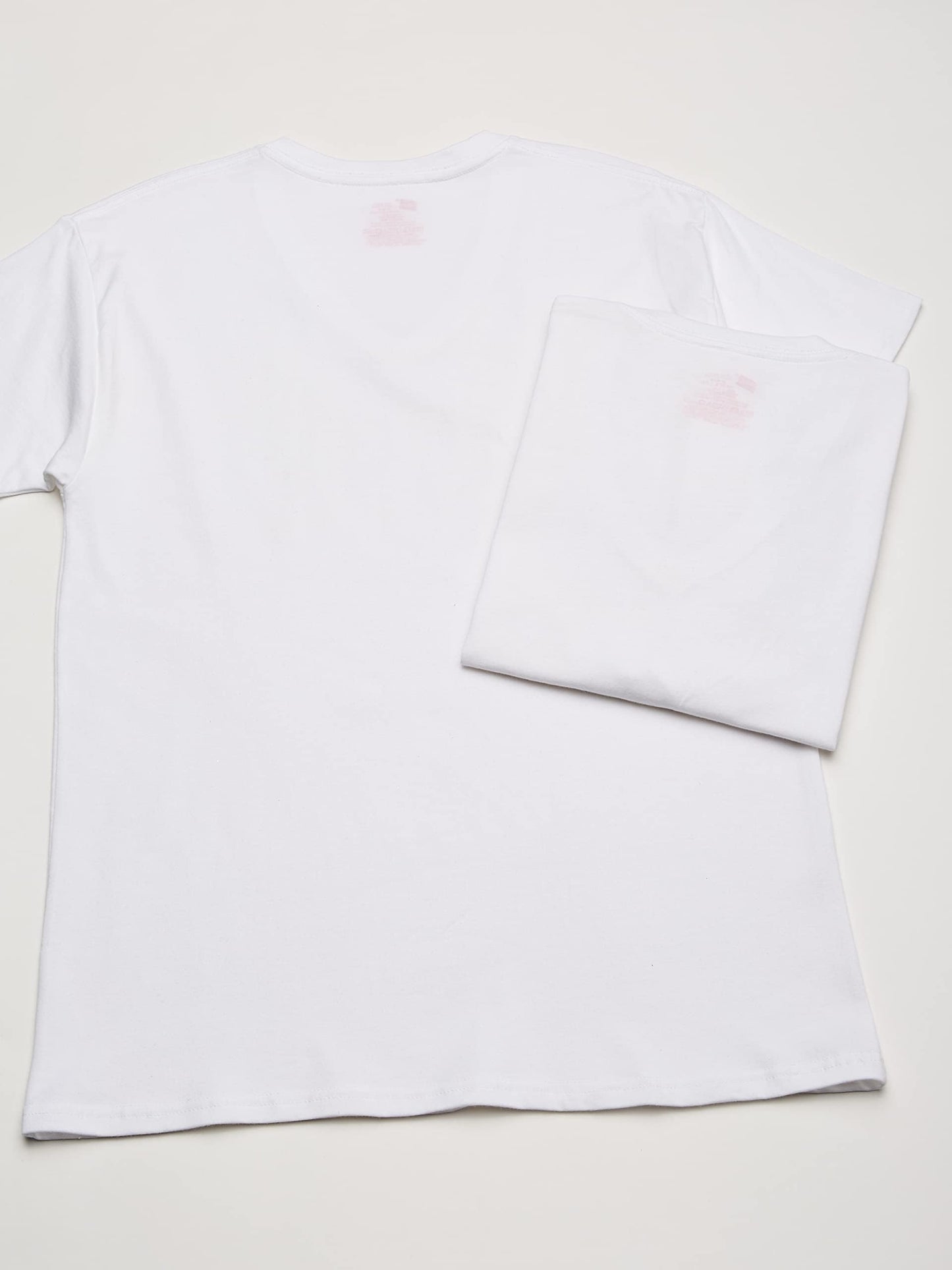 Hanes mens Tagless Stretch White V-neck Undershirts, 3 Pack Underwear, White, XX-Large US