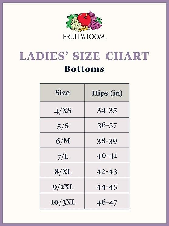 Fruit of the Loom Women's Modal Underwear, Low Rise Brief-12 Pack-Purple/Cashmere/Grey, 8