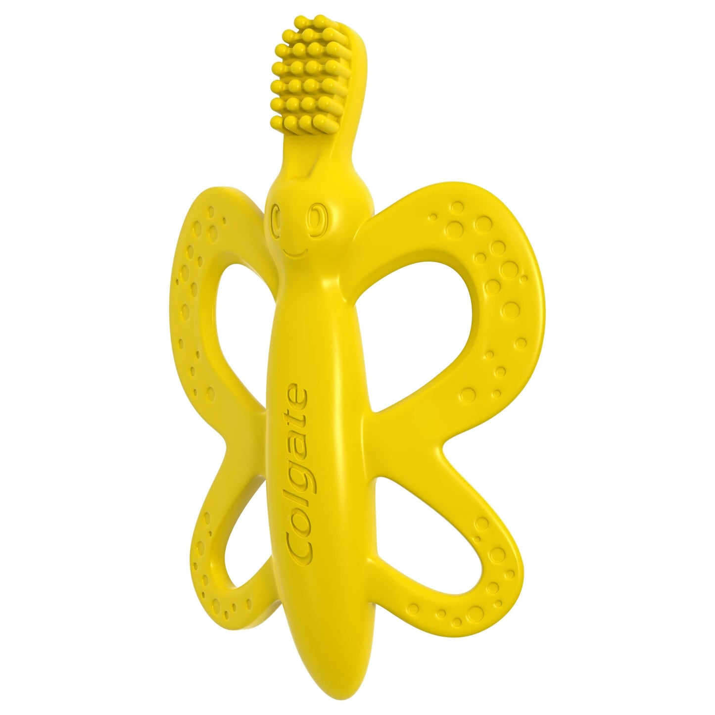 Colgate, Baby Toothbrush & Teether Butterfly Yellow, 1 Count