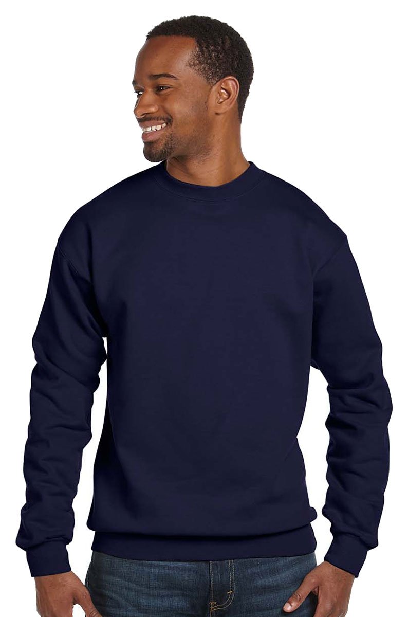 Hanes - EcoSmart Crewneck Sweatshirt. P160 4XL Ash