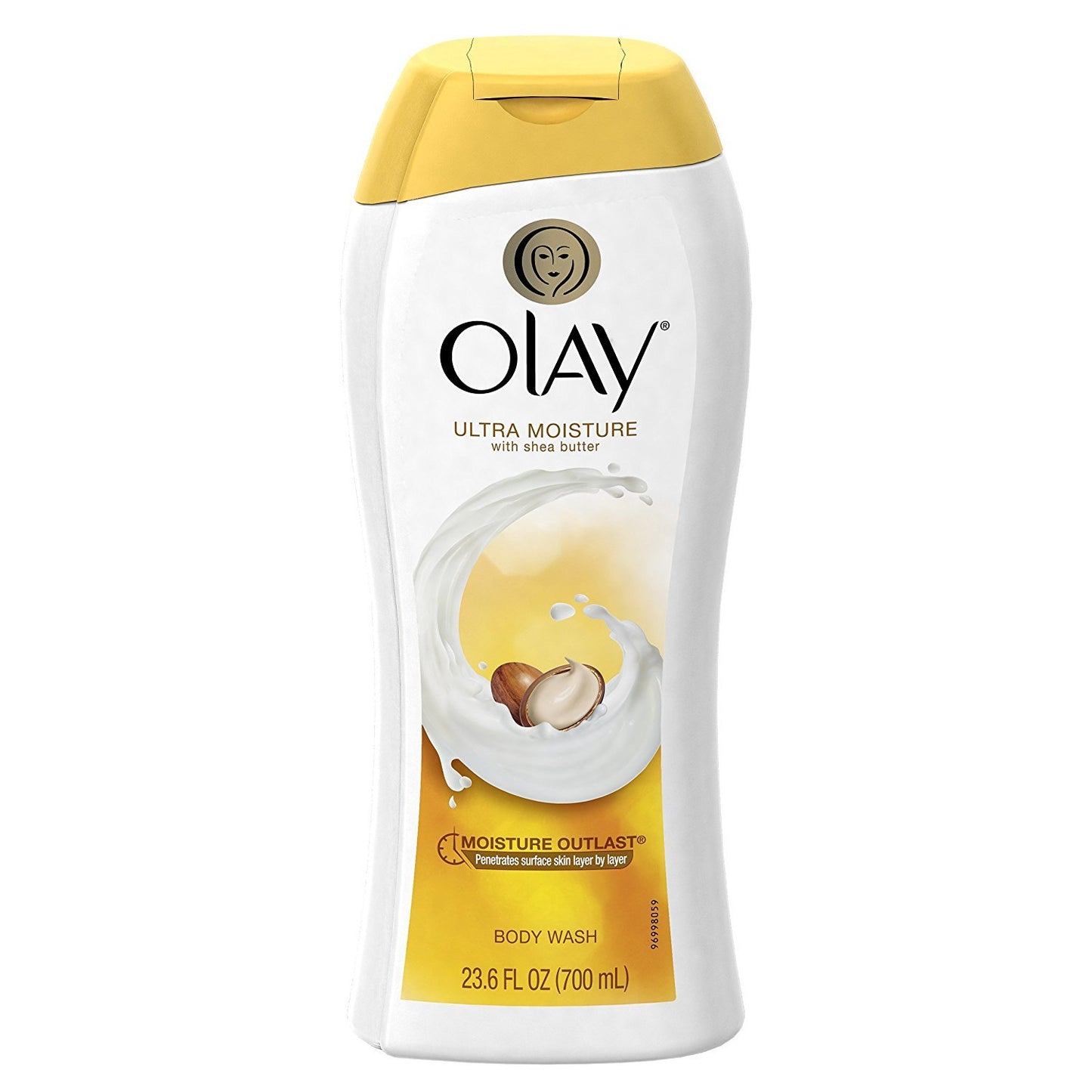 Olay Ultra Moisture Shea Butter Body Wash, 23.6 Ounce (Pack of 4)