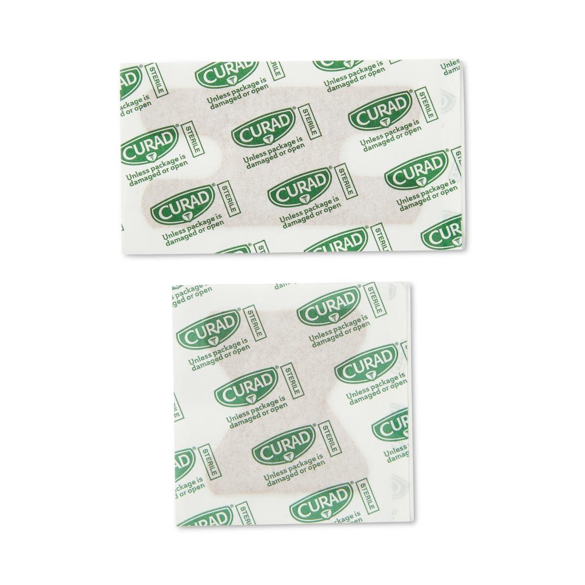 CURAD Flex-Fabric Finger and Knuckle Bandages, Assorted Sizes, Box of 20