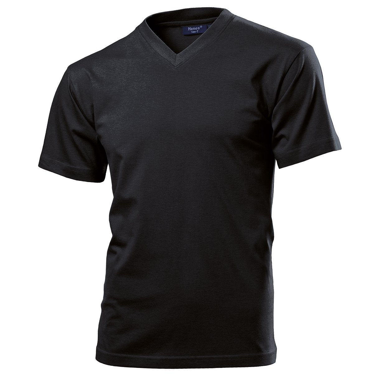Hanes Men's 4-Pack FreshIQ Assorted V-Neck (Small, White)