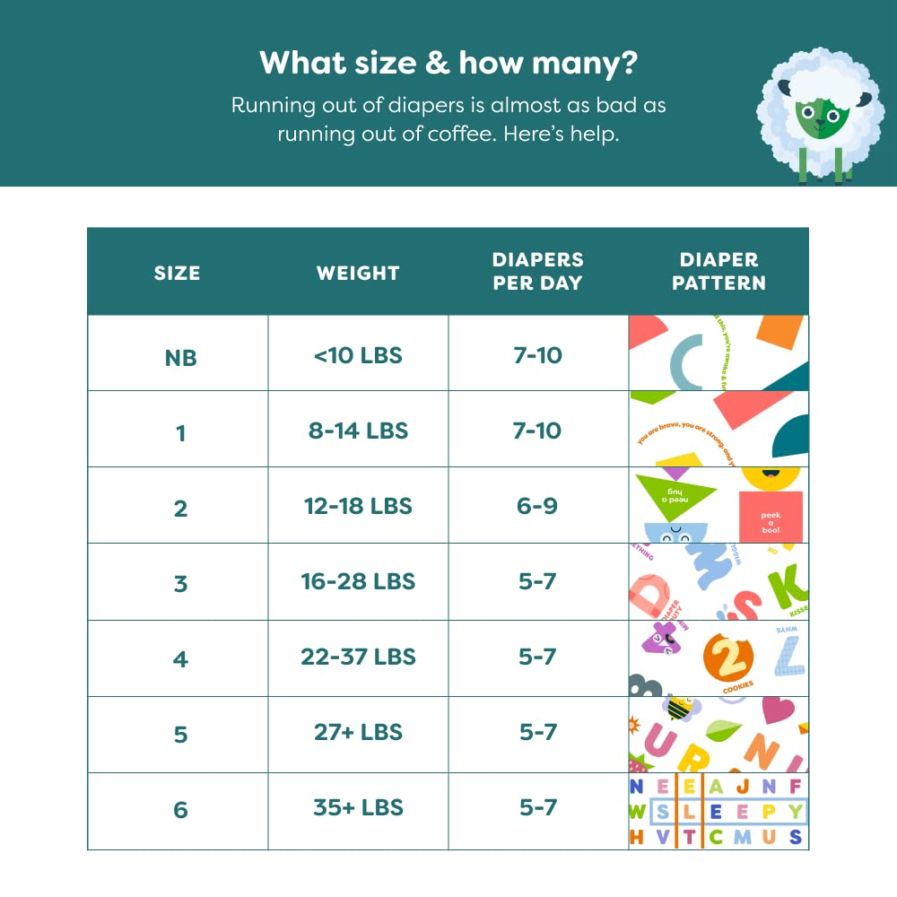Babyganics Diapers, Size 4, 60 ct, Ultra Absorbent Diapers