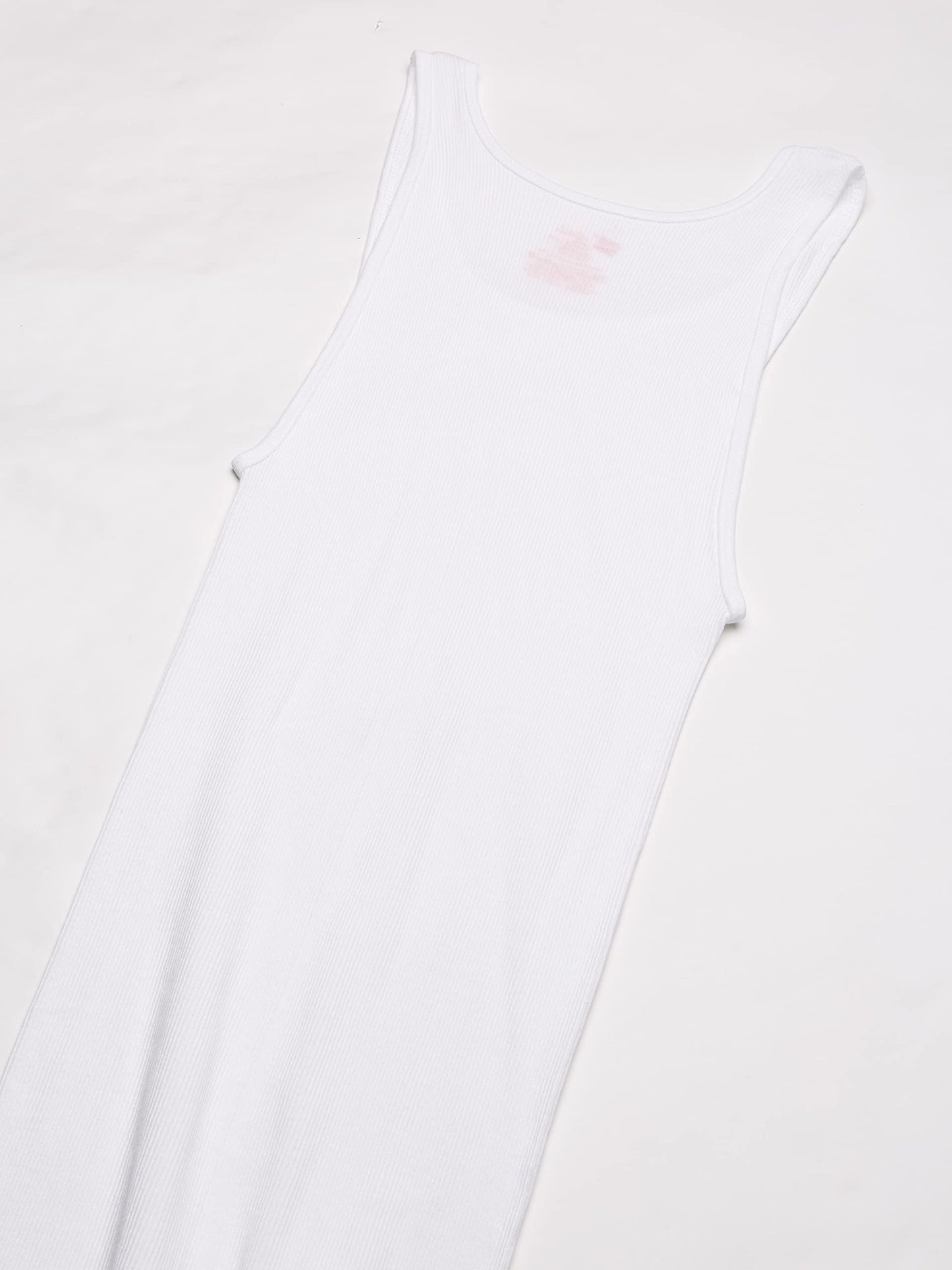 Hanes Ultimate Men's 7-Pack ComfortSoft Tank (Large, White, Size Large (42-44)