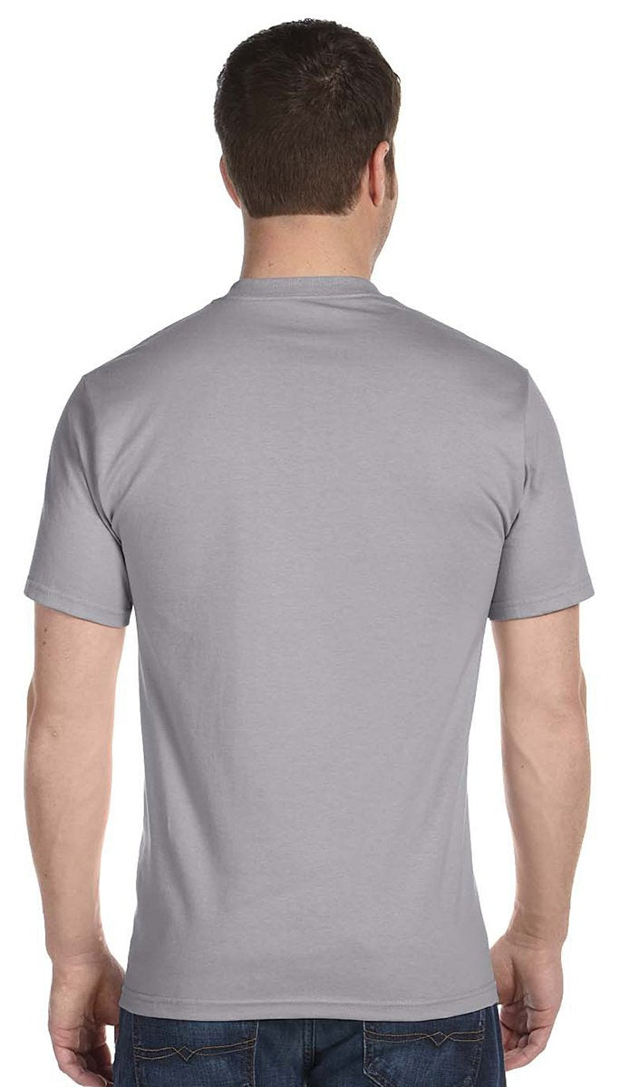 Hanes Beefy-T Adult Short-Sleeve T-Shirt 5180 Light Steel 5XL