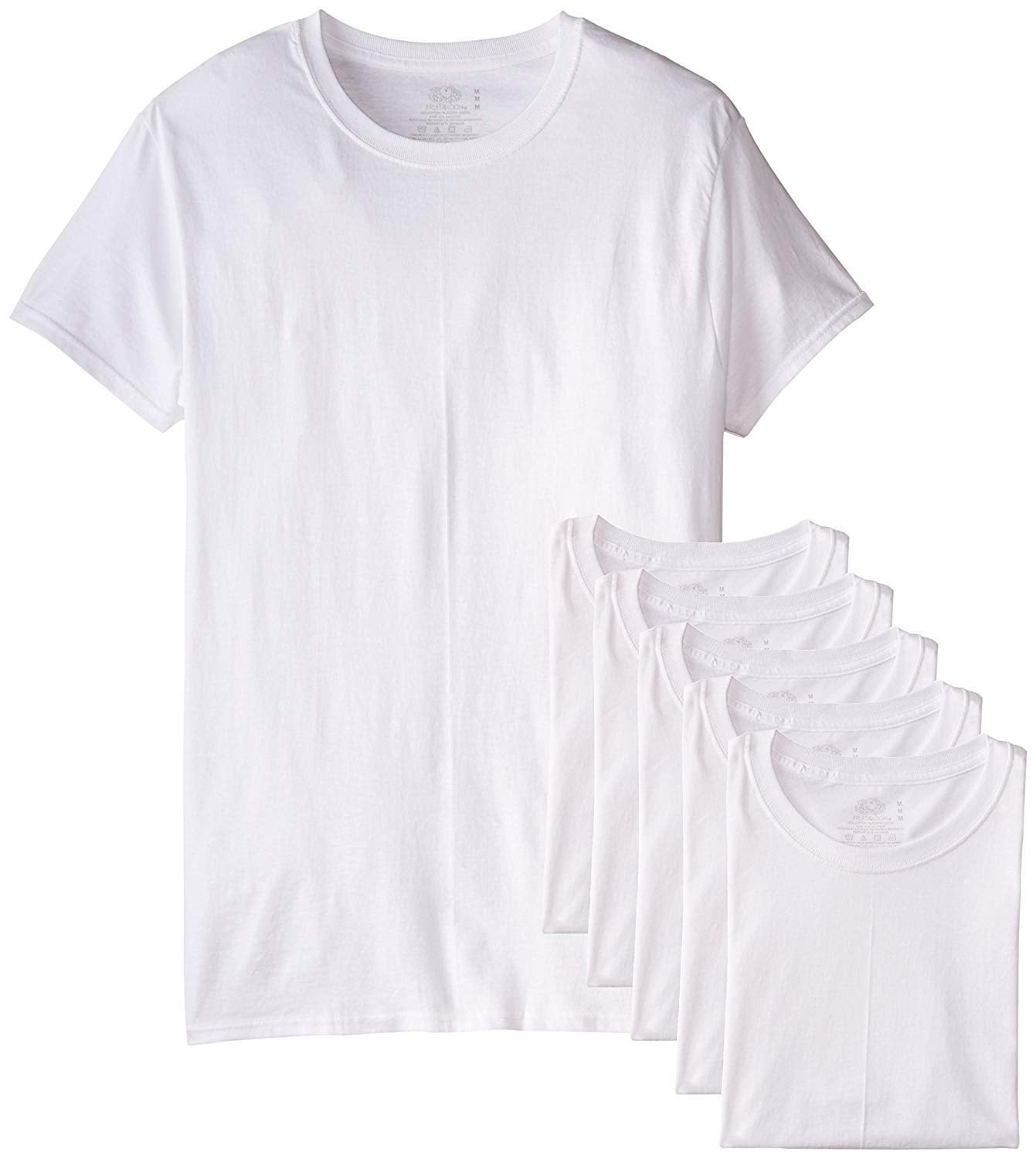 Fruit of The Loom Men's Stay Tucked Crew T-Shirt