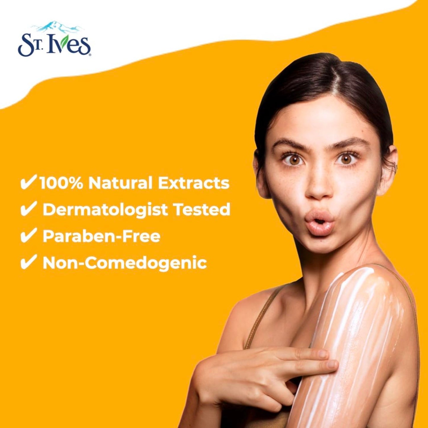 St. Ives Daily Hydrating Vitamin E & Avovado Body Lotion 21 Fl Oz (Pack of 6)