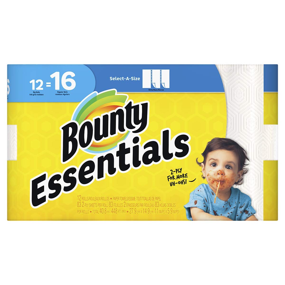 Bounty Paper Towels, 12 Pack