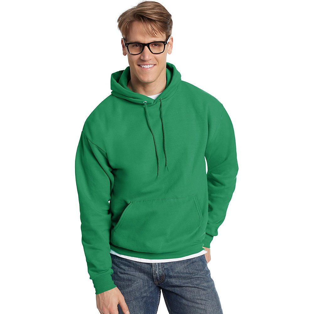 Hanes 7.8 oz. 50/50 Pullover Hood (P170) Kelly Green, 3XL