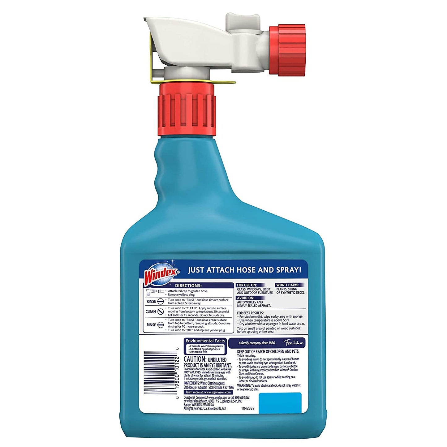 Windex Outdoor Glass & Patio Cleaner, 32oz