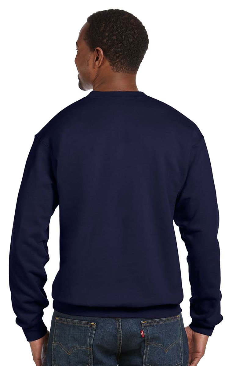 Hanes ComfortBlend EcoSmart Crew Sweatshirt_White_5XL