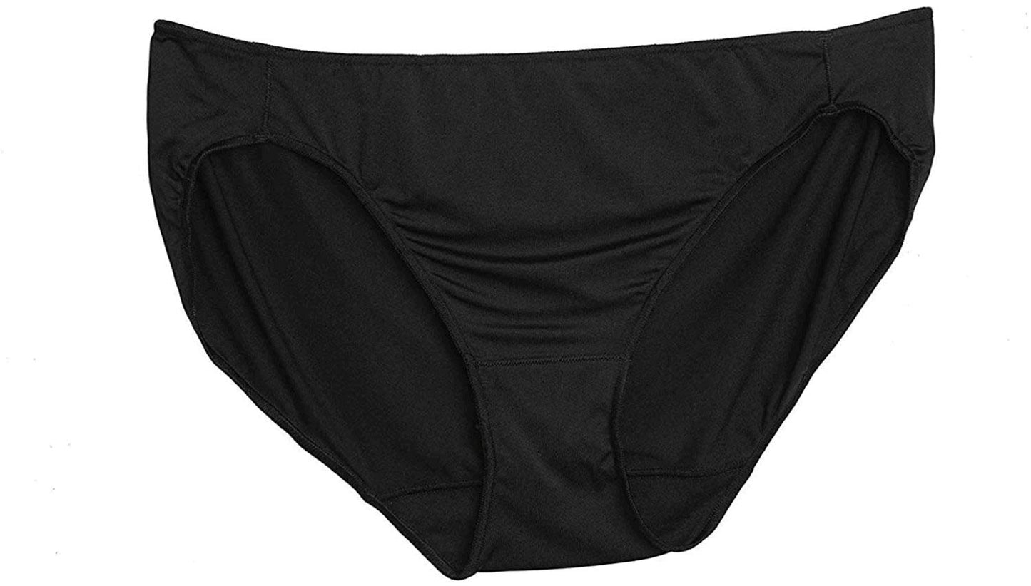 Hanes Women's 6 Pack Microfiber Bikini