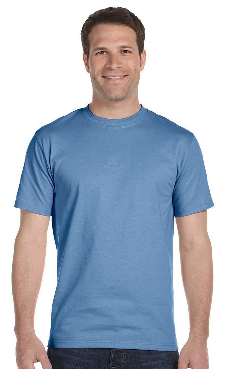 Hanes Beefy-T Adult Short-Sleeve T-Shirt 5180 Light Steel 5XL