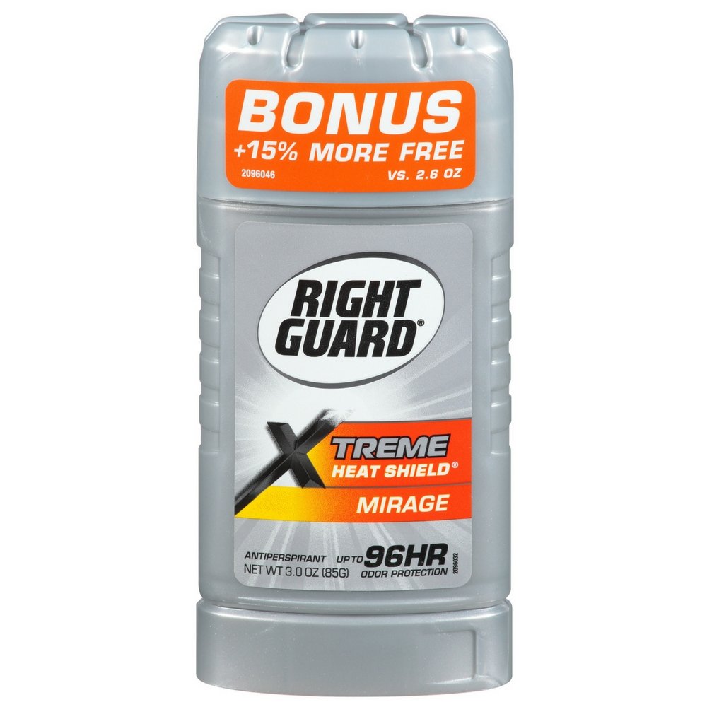 Right Guard Xtreme Heat Shield Antiperspirant & Deodorant, Mirage 2.6 oz (Pack of 2)