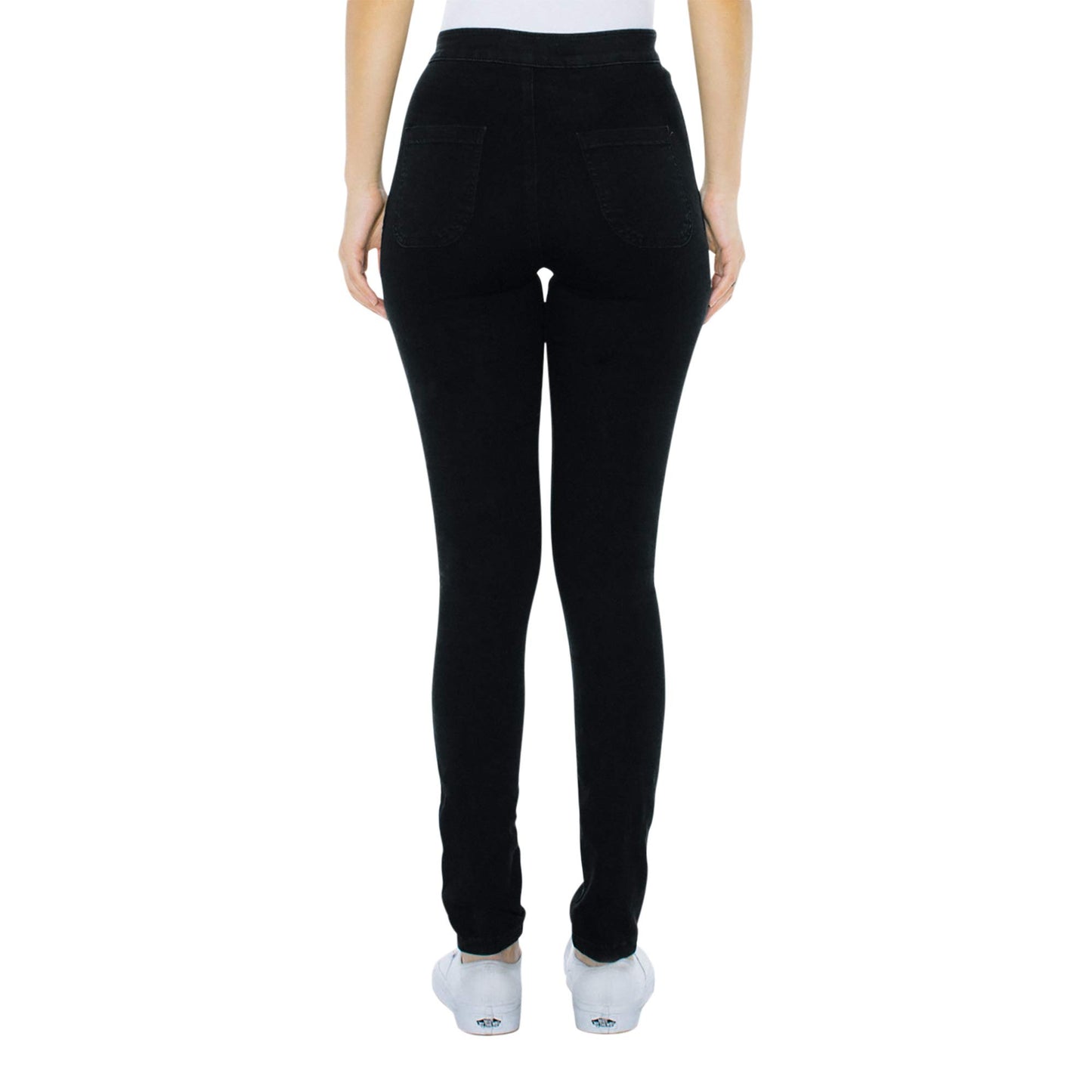 American Apparel Women's The Easy Jean, black, X-Small