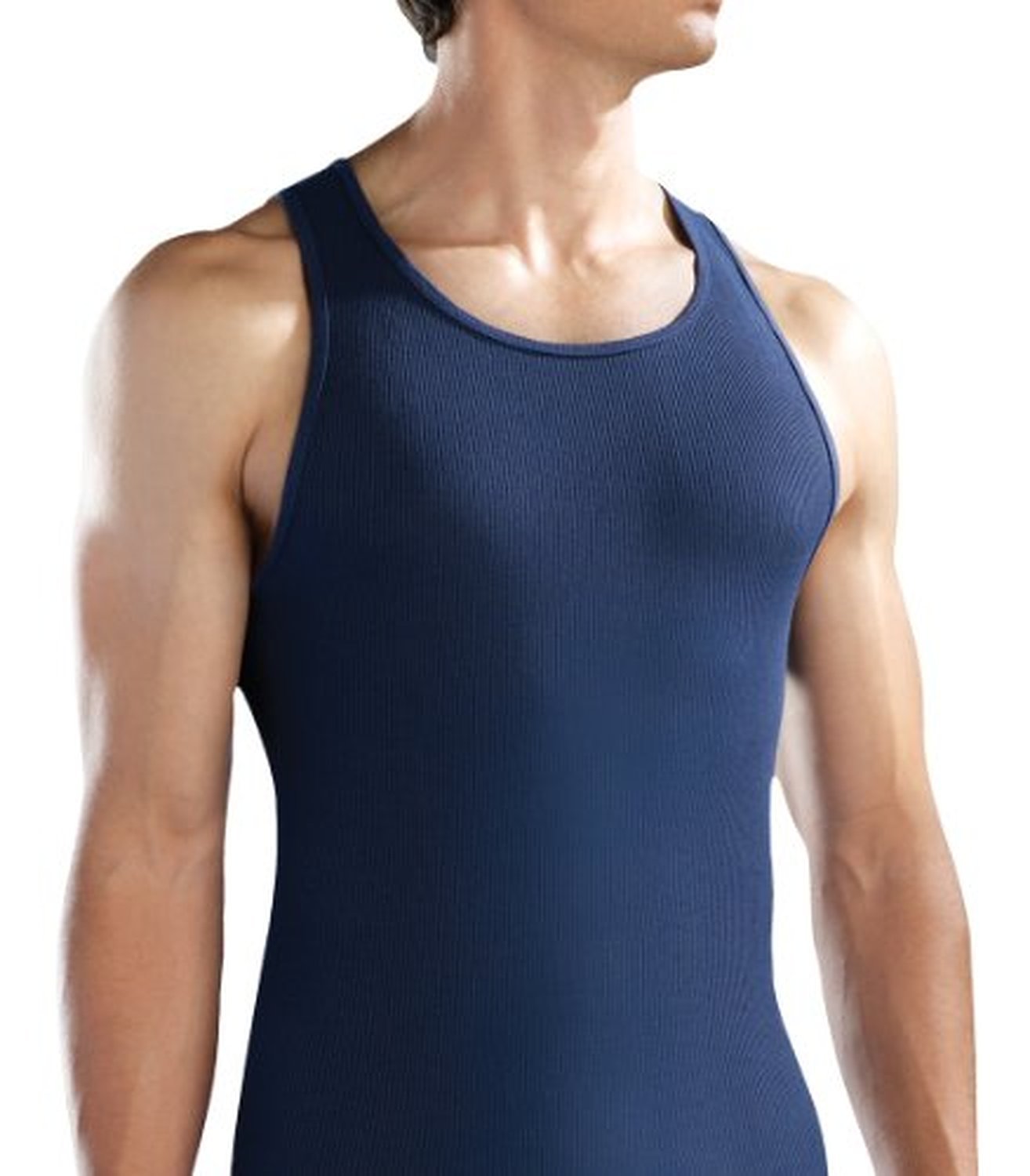 Fruit of the Loom Men's Tag-Free Tank A-Shirt, 5 Pack - Assorted Colors, X-Large