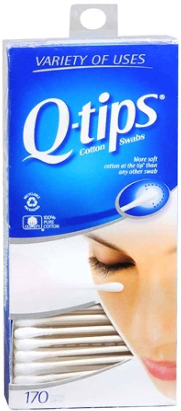 Q-tips Swabs 170 Each (Pack of 7)