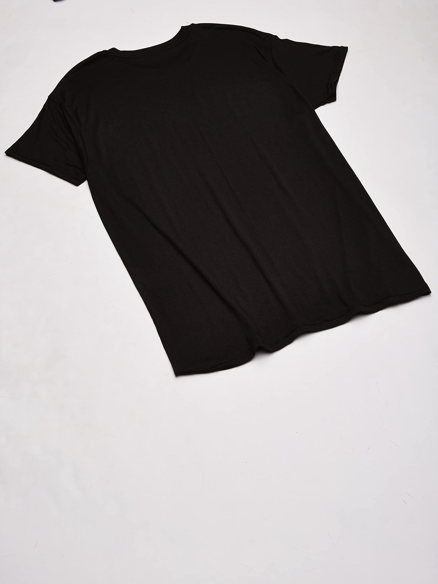 Hanes Men's 5-Pack X-Temp Comfort Cool Dyed Crewneck Undershirt (Large (42-44), Black)