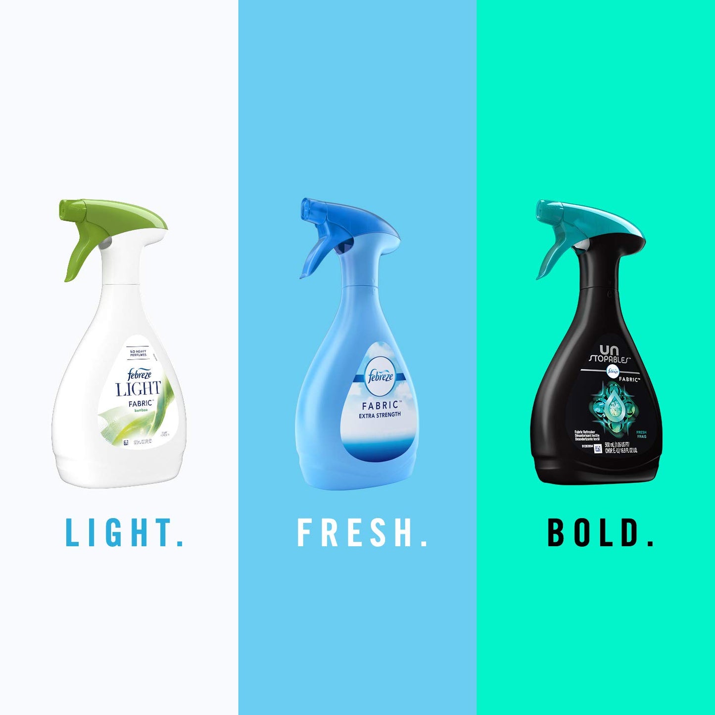 Febreze Light Odor-Eliminating Fabric Refresher, Sea Spray 500 Milliliter