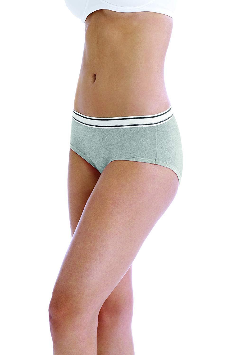Hanes Womens Pack, Soft Cotton Hipsters, Underwear (Colors May Vary) Hipster-panties, Fashion Color Mix 2, 9 US