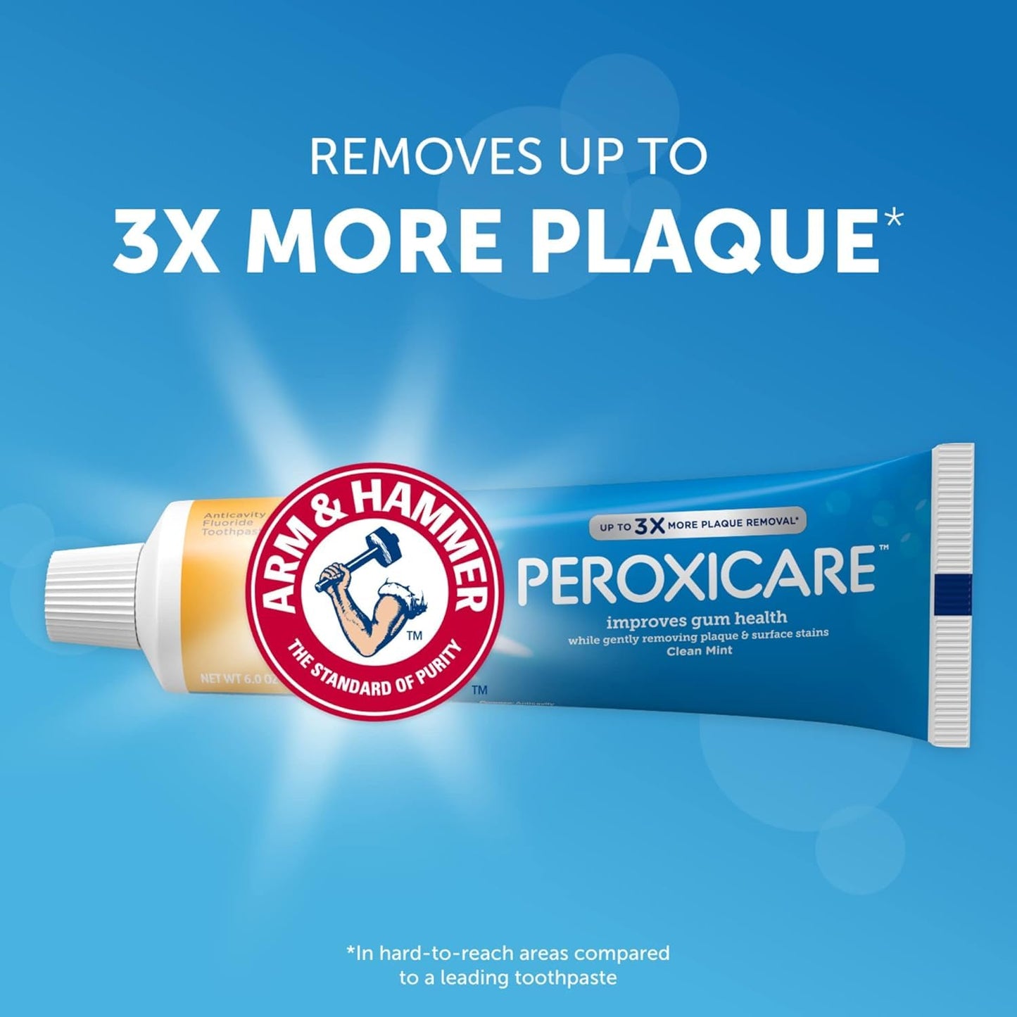 Arm & Hammer Peroxicare Healthy Gums Toothpaste Twinpack, 6 Ounce, 2 Ea, 6 Ounce
