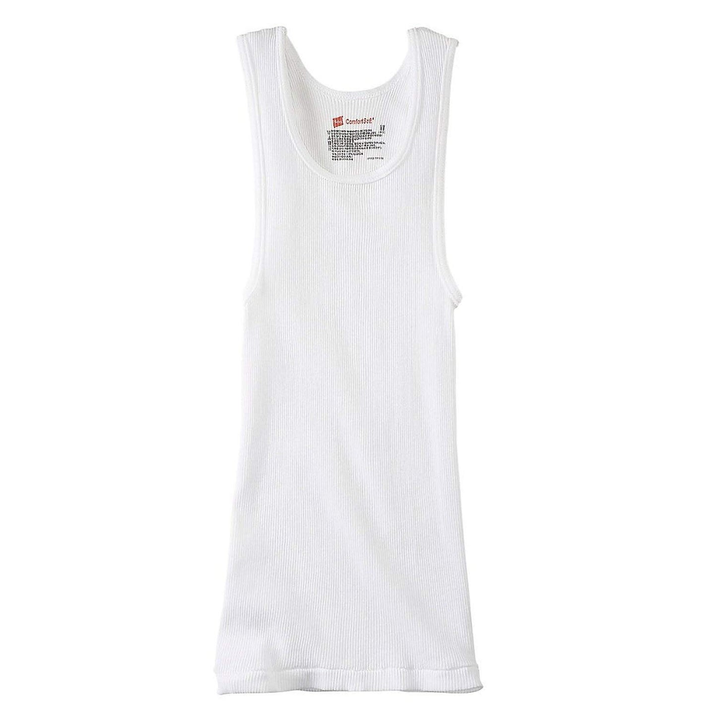 Hanes Boys Red Label White A-Shirt Style # B3723 B3723 M White